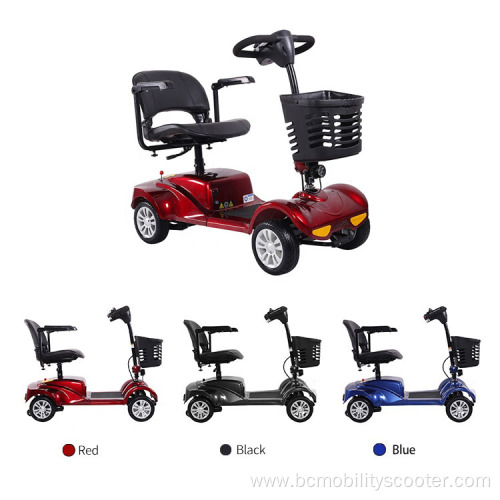 Automatic Remote Foldable 4 whee Electric Mobility Scooter